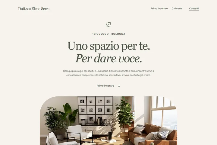 Anteprima del modello Uno spazio